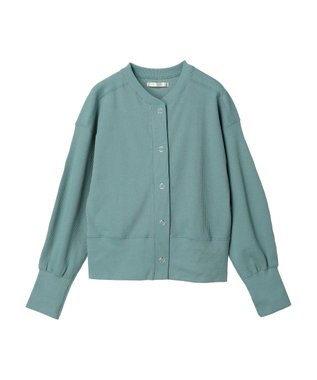Green Parks ・Ｐｅｔｉｔ　Ｆｌｅｕｒ　テレコリブカーディガン Mint