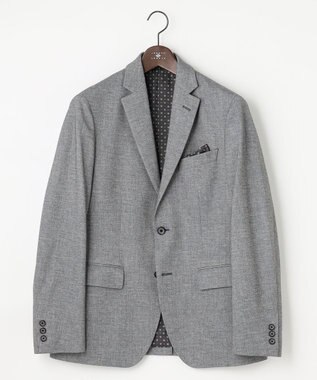 JOSEPH ABBOUD 【ストレッチ/セットアップ/弱撥水】フランネル ジャージ ジャケット ライトグレー系