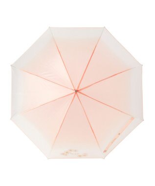 MOONBAT ポール＆ジョー アクセソワ 長傘 ビニール傘 グラデーション×クリザンテーム ピーチ