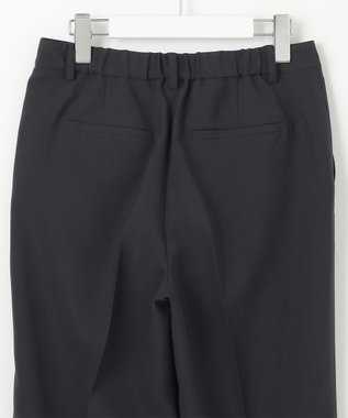 J.PRESS LADIES 【洗える】 RELAXION ツイル ストレート パンツ ネイビー系