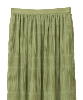 Green Parks マジョリカプリーツスカート Khaki
