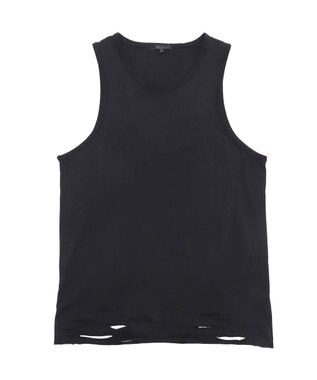 WEGO ダメージタンクトップ ブラック