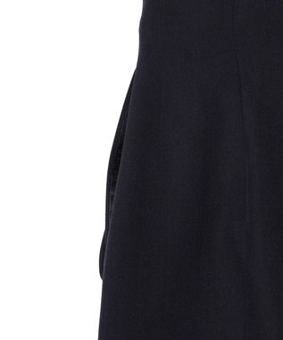 BEIGE， LAZUL / マリンボタンIラインスカート Navy