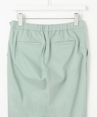 J.PRESS LADIES 【セットアップ対応・洗える】セルロースリネンストレッチ テーパード パンツ ミント系
