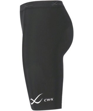 CW-X 【MEN】 CW-X 股関節サポート タイツ 【大谷翔平愛用モデル・撮影着用品番】 下半身の軸がブレにくい 骨盤サポート 球技 陸上 ハーフ ひざ上丈 5分丈 メンズ HOO505 /ワコール ブラック