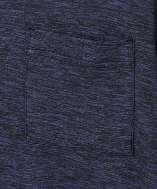 JOSEPH ABBOUD MOUNTAIN 【ゆったり】ランダムスラブリップ アウトドア Tシャツ ネイビー系