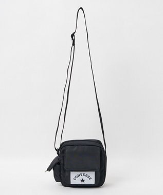 WEGO 【CONVERSE/ユニセックス着用ITEM】別注CONVERSEミニショルダーバッグ ブラック