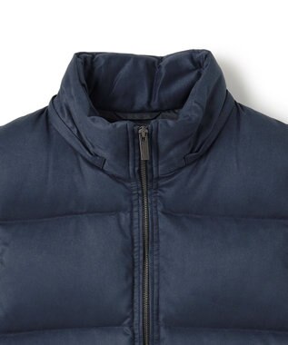 JOSEPH HOMME コマスエード　ダウンベスト ネイビー系