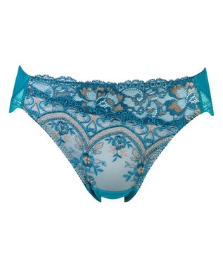 Wing ショーツ Wing Lesiage PB6000・PB6001とペア 【6000シリーズ】 はきこみ丈あさめ PF6000 ウイング／ワコール ターコイズ