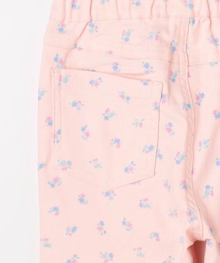 ANY KIDS 【洗濯機可能】ときめきストレッチ 総柄パンツ 花柄