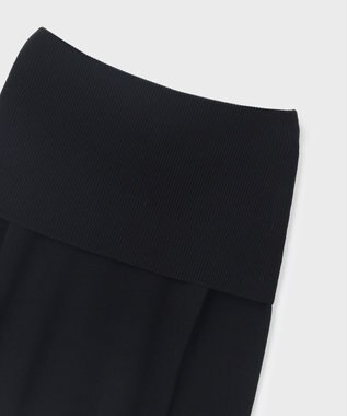 GRACE CONTINENTAL オフショルニットトップ ブラック