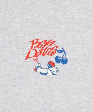 WEGO 【SMLサイズ展開】別注BENDAVISグラフィックT（SS） アッシュグレー