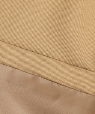 自由区 ミドル丈 トレンチコート キャメル系