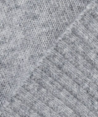 J.PRESS LADIES FAIR ISLE ラウンドネック ニット グレー系