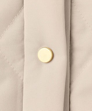 自由区 S キルト アウター ライトベージュ