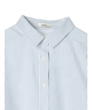 earth music&ecology サッカーレギュラーシャツ Blue