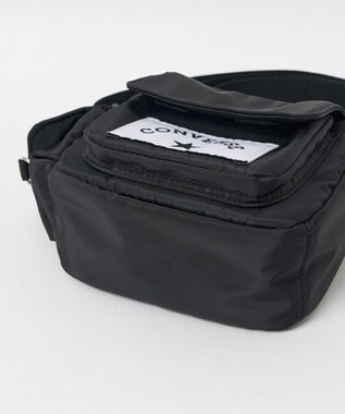 WEGO 【CONVERSE/ユニセックス着用ITEM】別注CONVERSEミニショルダーバッグ ブラック