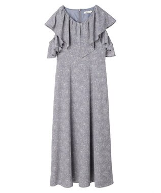 earth music&ecology ２ＷＡＹ　フリルスリーブワンピース Sax