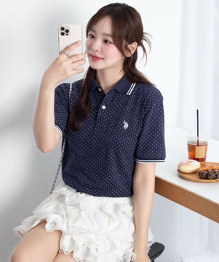 WEGO 【26年春夏新カラー登場/ユニセックス着用ITEM/SMLサイズ展開】U.S. POLO ASSN.別注ラインポロシャツ