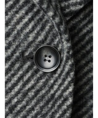 AMERICAN HOLIC ツイードライクコクーンミディコート Gray