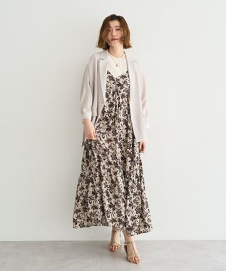 YECCA VECCA アートプリントキャミワンピース Multi