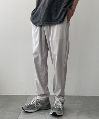 WEGO 【接触冷感/ストレッチ/ウエストゴム/MLサイズ展開/超COOL/快適】アイスパンツ ホワイト