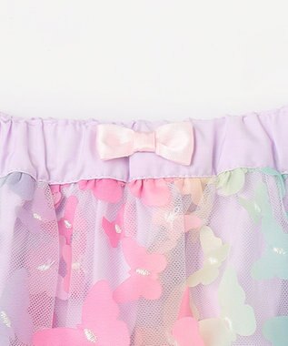 ANY KIDS レインボー チュール スカート ラベンダー