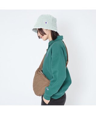 林八百吉商店 Champion コーデュロイフリンジチューリップハット ミント