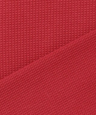 23区GOLF 【WOMEN】【吸水速乾・UVケア】カノコ 半袖ポロシャツ ワイン系