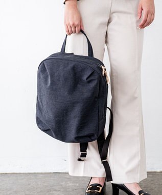 NIZYU KANO FUKUI SIWA ナイロンリュック Sサイズ ダークグレー