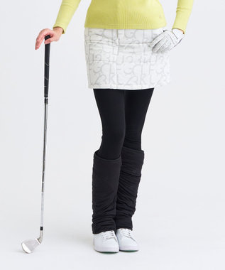 【WOMEN】中綿ロゴプリントスカート