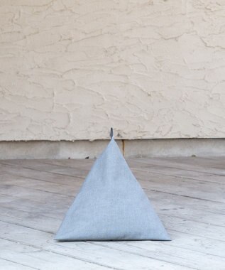 ビーズクッション tetra tetra NATURA（ナチュラ） ビーズクッション テトラ【ミニサイズ】 ロックグレー