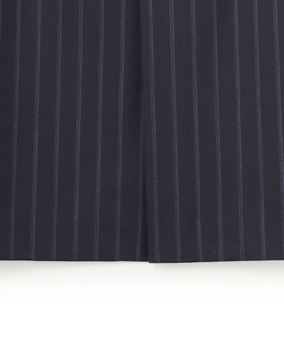 BEIGE， 【セットアップ対応】GEORGE / ウールストライプ ハイウエストスカート Navy Stripes