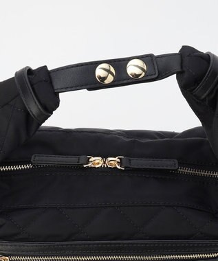 LA BAGAGERIE キルティング2WAYショルダーバッグ ブラック