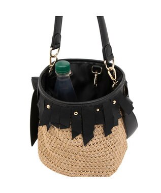 LANVIN en Bleu マリエル ハンドバッグ ブラック