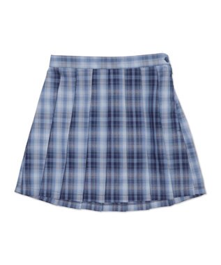 WEGO 【SCHOOLITEM】スクールプリーツスカート ブルーチェック2