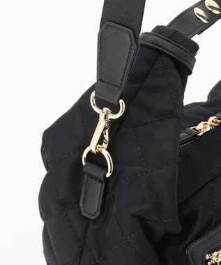 LA BAGAGERIE キルティング2WAYショルダーバッグ ブラック