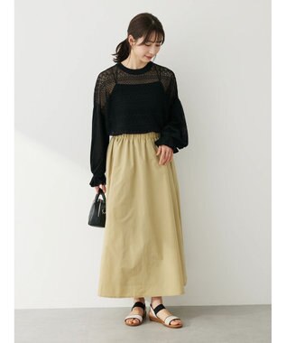 Green Parks カップ付きマルチストラップキャミ Black