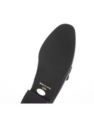 MODE ET JACOMO <carino>レザービットローファー ブラック