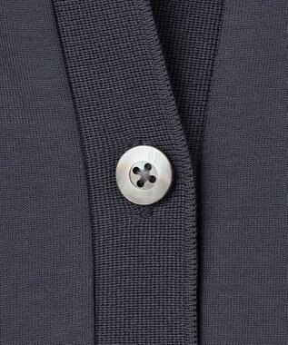 23区 L 【SLOW/一部店舗限定】ライトダンボール スキッパー ワンピース ネイビー系