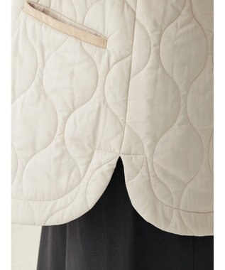 CRAFT STANDARD BOUTIQUE キルティングミドル丈コート Ivory