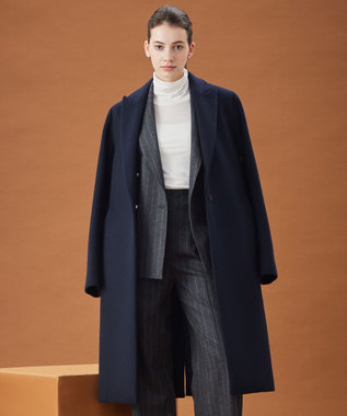 BEIGE， PASSY / チェスターコート Navy