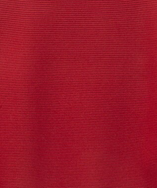 Green Parks もちやわ袖釦ドルマンニットプルオーバー Red