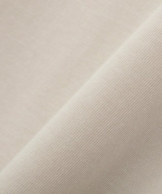 Green Parks 裾ラウンド機能ロゴTシャツ Light Beige