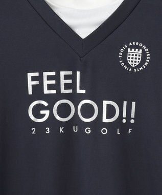 23区GOLF 【UNISEX】【ストレッチ/撥水/防風】マルチウェイスニード ネイビー系