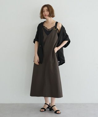 YECCA VECCA ベルトストラップサロペット