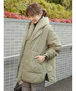 AMERICAN HOLIC キルポカマルチＷＡＹキルトコート Khaki
