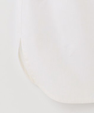 #Newans 【セレモニーにも】下から着られちゃう！尖り襟パフスリーブブラウス ホワイト系