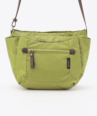 LA BAGAGERIE 【MONICA】ラウンドショルダーバッグ グリーン