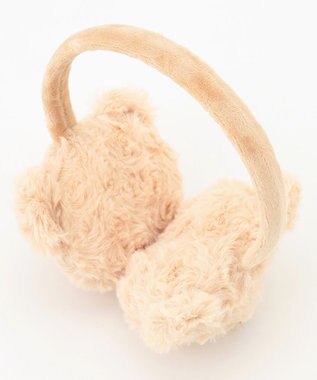 ANY KIDS アニマルふわふわイヤーマフ クマ